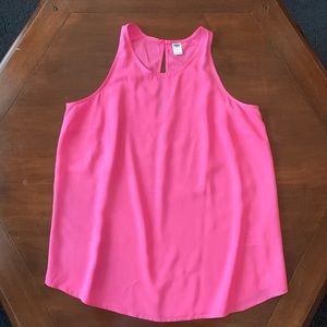 Old Navy Pink Lightweight Tank Top Sleeveless Blouse - Size Small